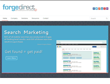 Tablet Screenshot of forgedirect.com